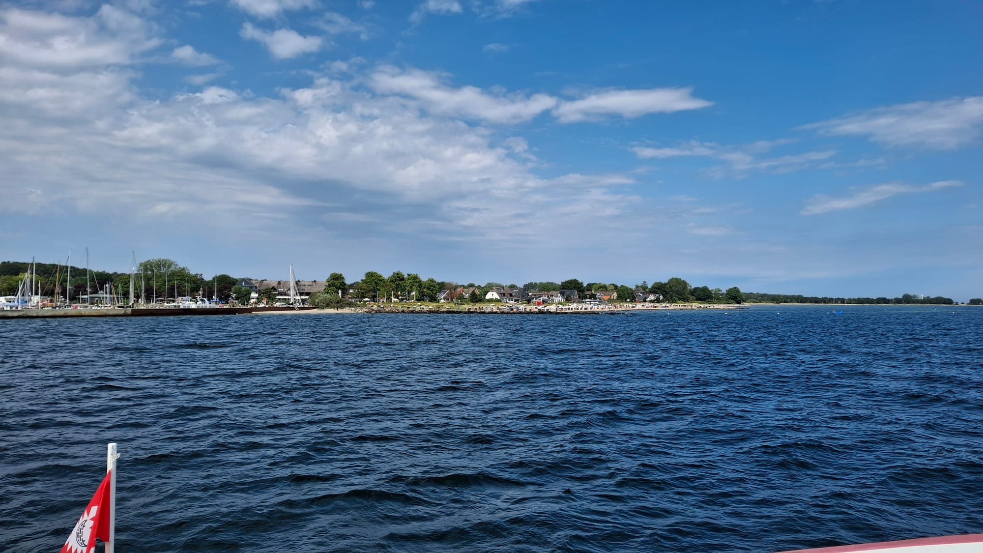 On the ferry from Laboe to Strande