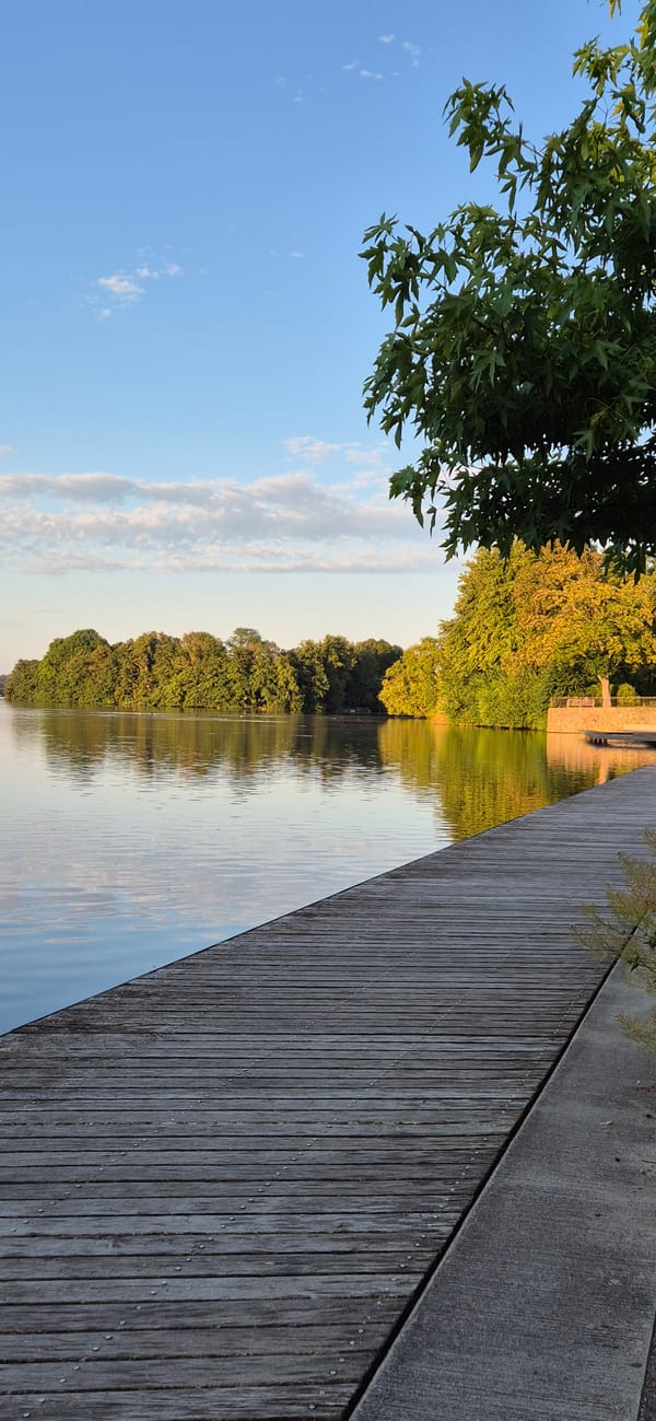 Abendbrot am See