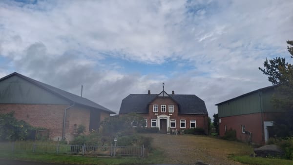 A break in the clouds