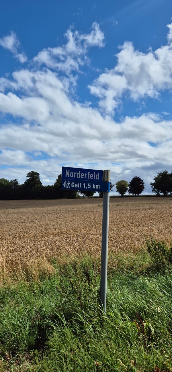 Auf dem Land geht die Post ab...